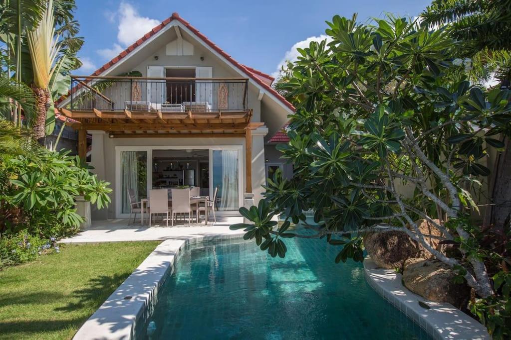 Beachfront Villa Charmant With Private Pool Koh Samui Dış mekan fotoğraf