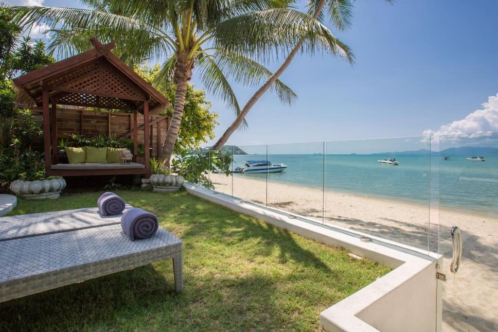 Beachfront Villa Charmant With Private Pool Koh Samui Dış mekan fotoğraf