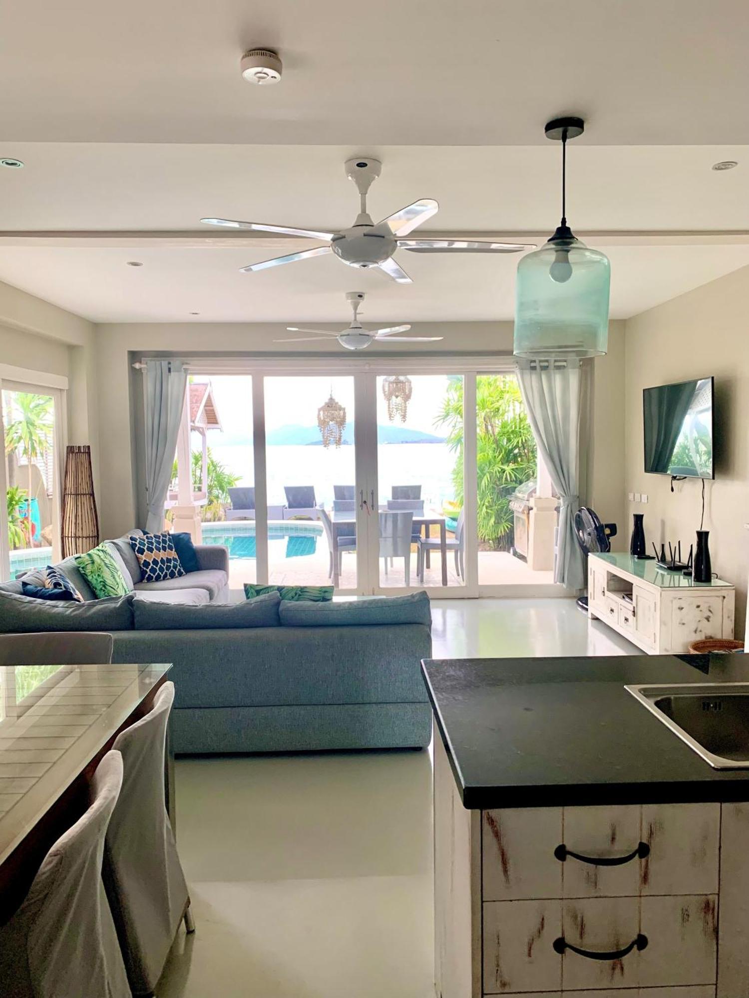 Beachfront Villa Charmant With Private Pool Koh Samui Dış mekan fotoğraf