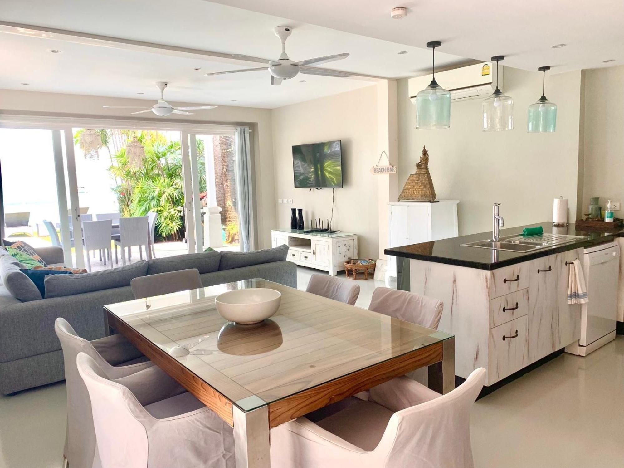 Beachfront Villa Charmant With Private Pool Koh Samui Dış mekan fotoğraf